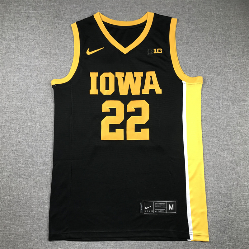 Men Iowa Hawkeye #22 Clark Black Nike 2024 NBA Jersey